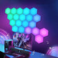 LED Hexagonal Desk Light Honeycomb Module LED Night Light Creative RGB Home Decor Quantum Wall Lamp