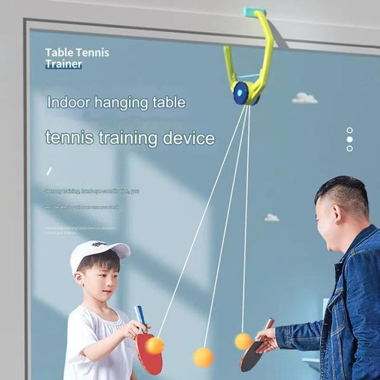 Children Hanging Table Tennis Toy Portable Table Tennis Trainer Parent Child Ping Pong Game Sports Early Education Toys