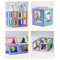 Magnetic Photo Frames for Fujifilm Instax Mini Film Papers, Colorful Double Sided Fridge Picture Frame, Magnets Children