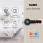 Smart Door Lock Remote Unlock Fingerprint Handle Lock HDB Password Door Lock Smart Door Knob Lock Apartment Bedroom