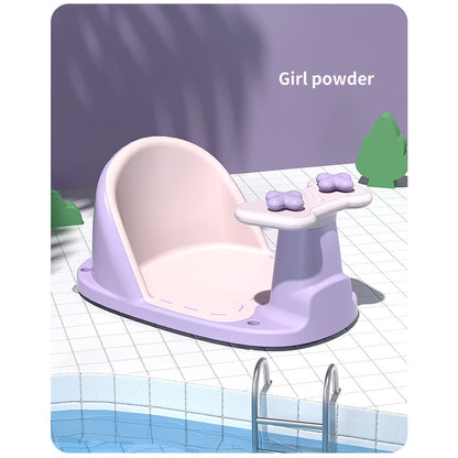 Non Slip Baby Bathtub Seat Bathtub Chair Shower Seat for Toddler