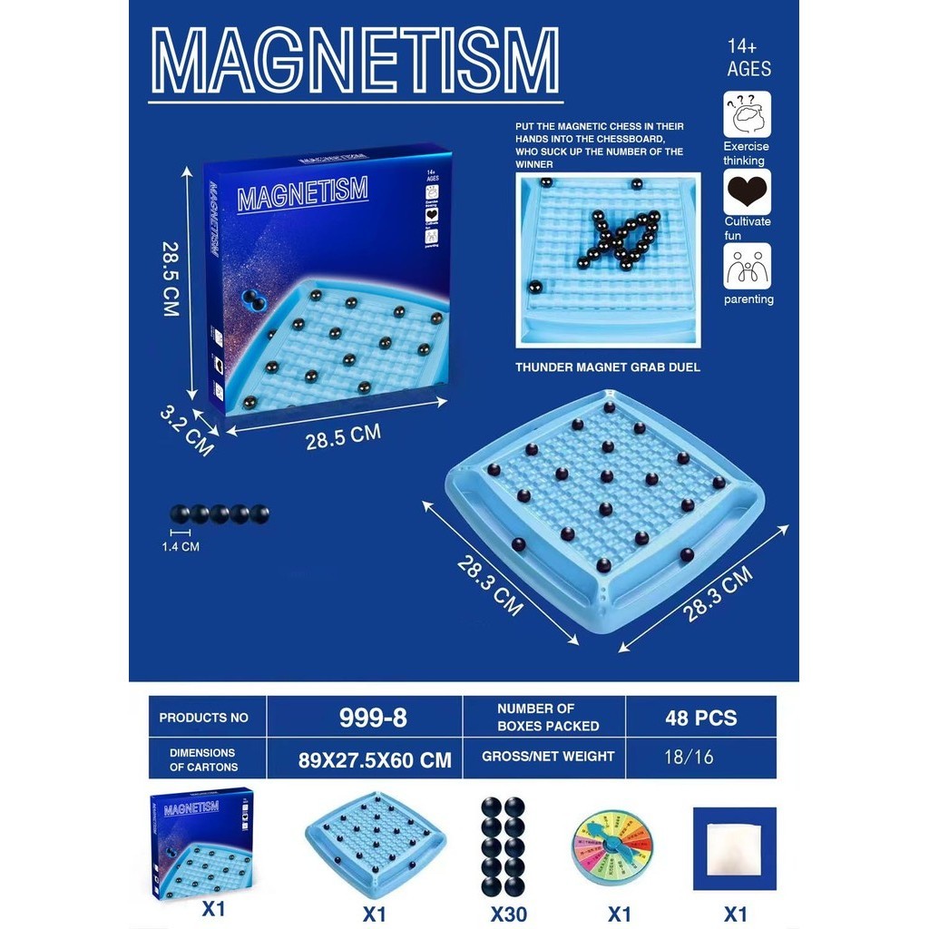 Magnetic Chess Magnet Toy Magnetic Board Games For Kids Parent Child Interactive Table Games Toys