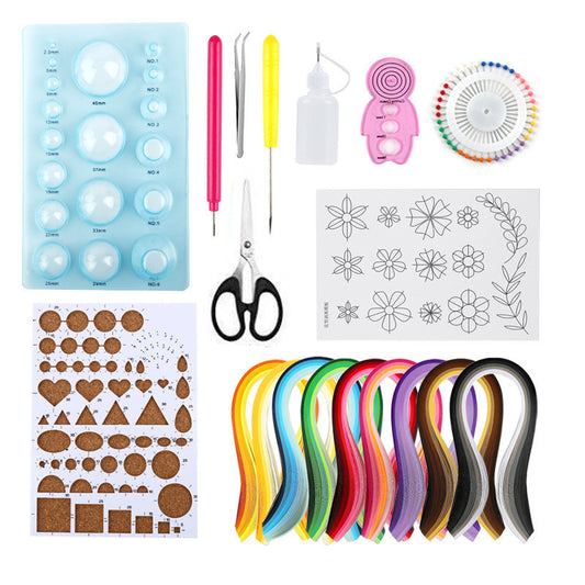 Paper Quilling Kits Colors 900pcs Strips Quilling Art Paper DIY Craft with Tools for Gift and Diy Home Decorations