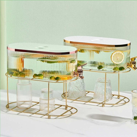 Drink Dispenser Stand Basket Dispenser Stand for Drink Celebration Beverage