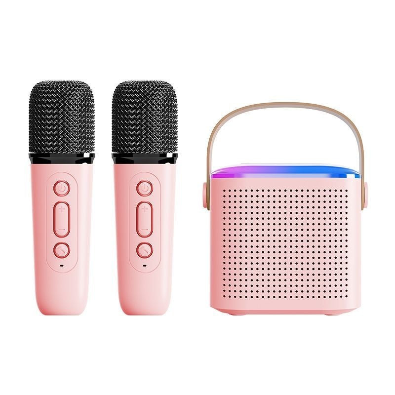 Mini Portable microphone audio integrated microphone home karaoke home wireless Bluetooth KTV mini set