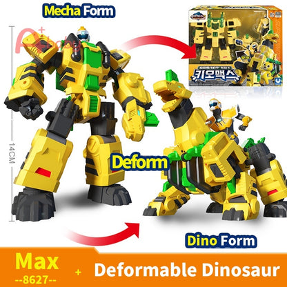 Mini Force Super Dino Power 2 Original Toys Robot For Kids Action Figure Transformation Toy Volt Max Lucy Leo