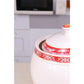 ceramic rice jar household kitchen with lid rice bucket sealed jar storage jar moisture-proof and insect-proof rice jar