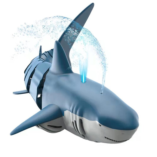RC Whale Shark Toy Robots Remote Control Animals Marine Life Tub Pool Electric Fish Children Bath Toys Submarine