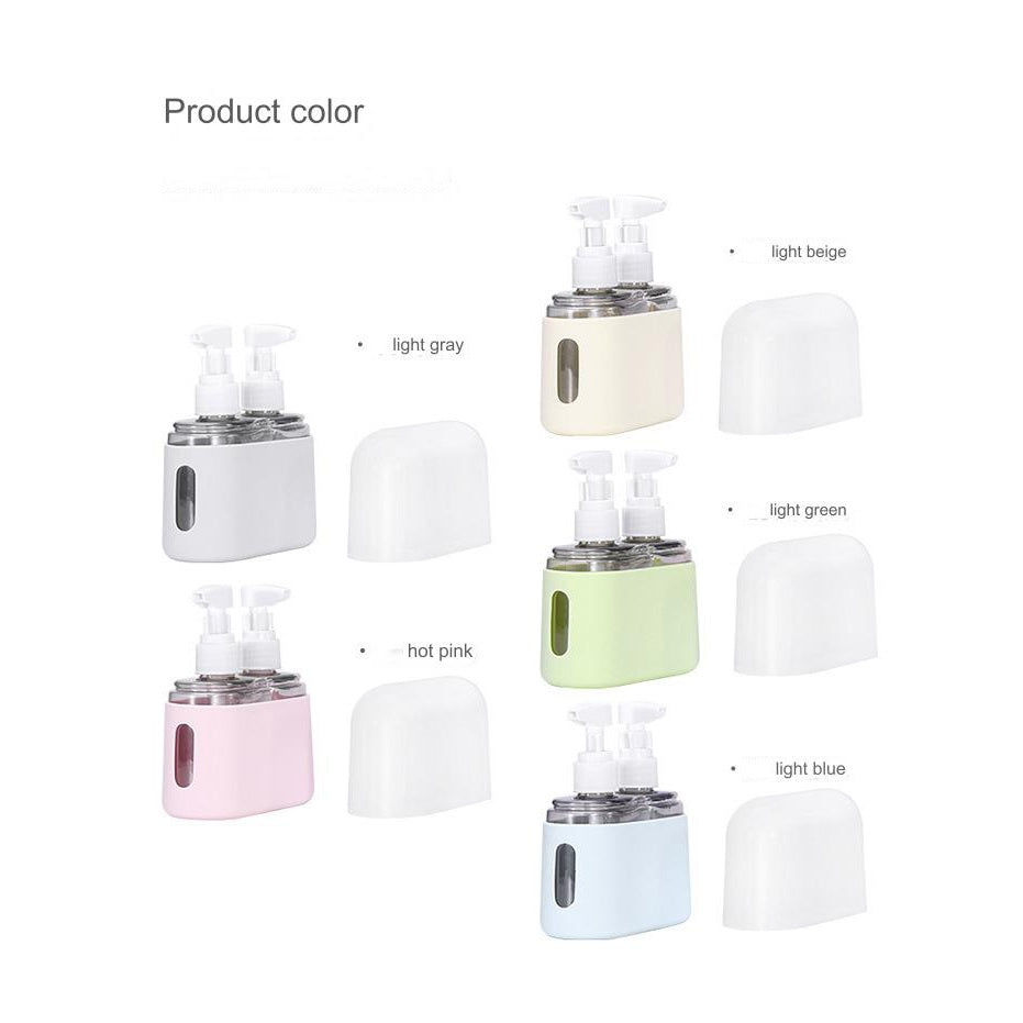 Bottle travel sub-bottle four-in-one set spray bottle emulsion bottle portable empty bottle ultra-fine fog Facial