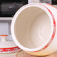 ceramic rice jar household kitchen with lid rice bucket sealed jar storage jar moisture-proof and insect-proof rice jar