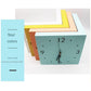 Ins Wind Corner Clock Double-Sided Wall Clock Living Room Creative Simple Modern Two-Sided Wall Clock Free Hole Fashion