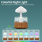 Raindrop Humidifier Essential Oil Night Light Humidifier Rain Humidifier Fog Generator for Bedroom Bedside