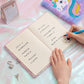 Notebook Feather Book Unicorn Character Cute Unicorn Planner Book Children's Student Diary With Lock