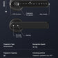 Smart Door Lock Remote Unlock Fingerprint Handle Lock HDB Password Door Lock Smart Door Knob Lock Apartment Bedroom