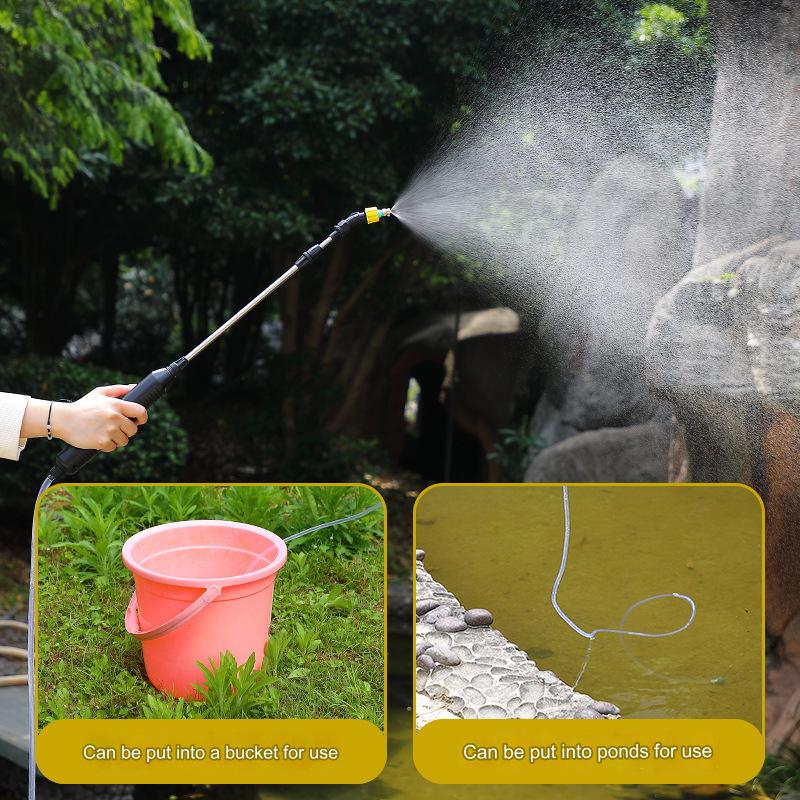 Portable Garden Sprayer Wand 2 Spray Nozzles for Watering Can Accessories