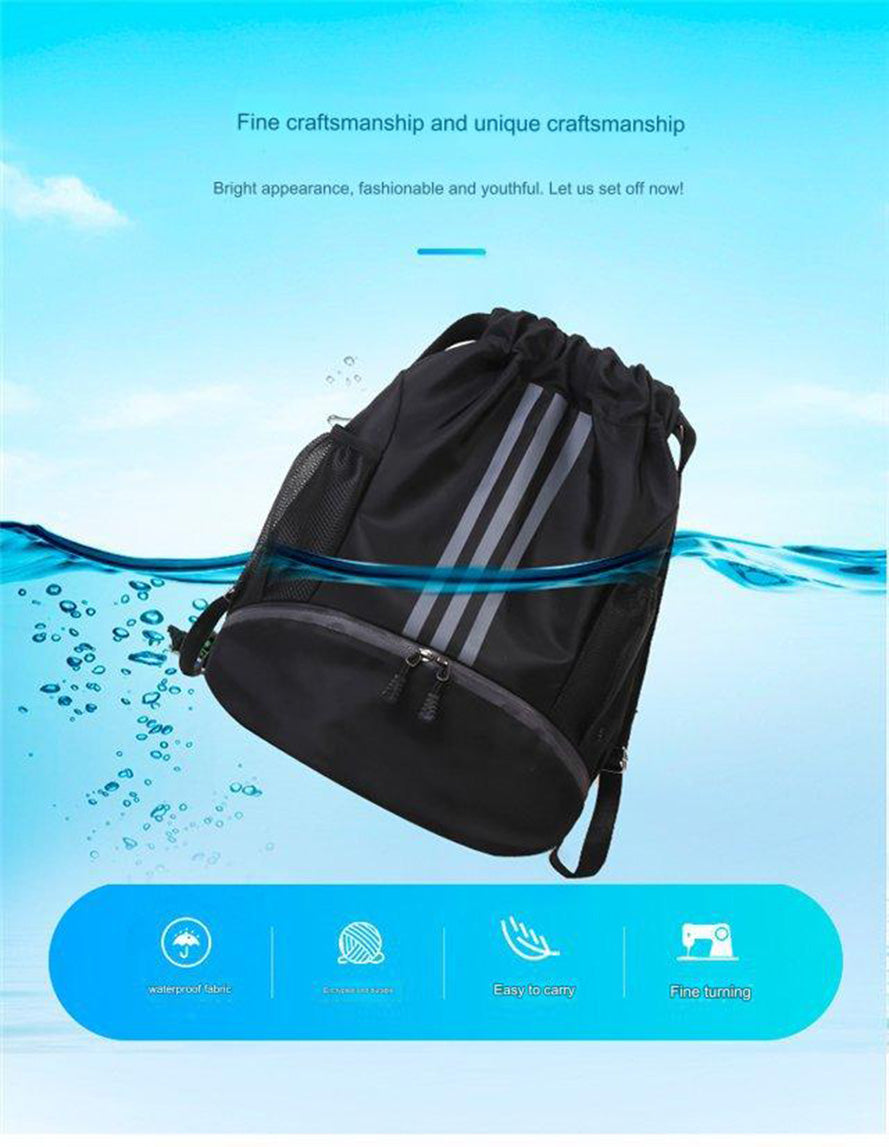 Portable Basketball Backpack Football Soccer Volleyball Ball Storage Bag Outdoor Traveling Gym