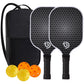 Pickleball Paddles Set with Pickleball Rackets, Pickle Ball Paddle Set for Men Women