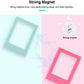 Magnetic Photo Frames for Fujifilm Instax Mini Film Papers, Colorful Double Sided Fridge Picture Frame, Magnets Children