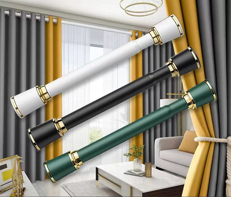 No Drilling Extendable Rod Curtain Divider Multifunction Anti Slip Stylish Premium Quality