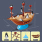 Penguin Pirate Boat Balancing Game/Penguin Pop n Drop/ Penguin Trap Tabletop Fun Toy Family Kids Games