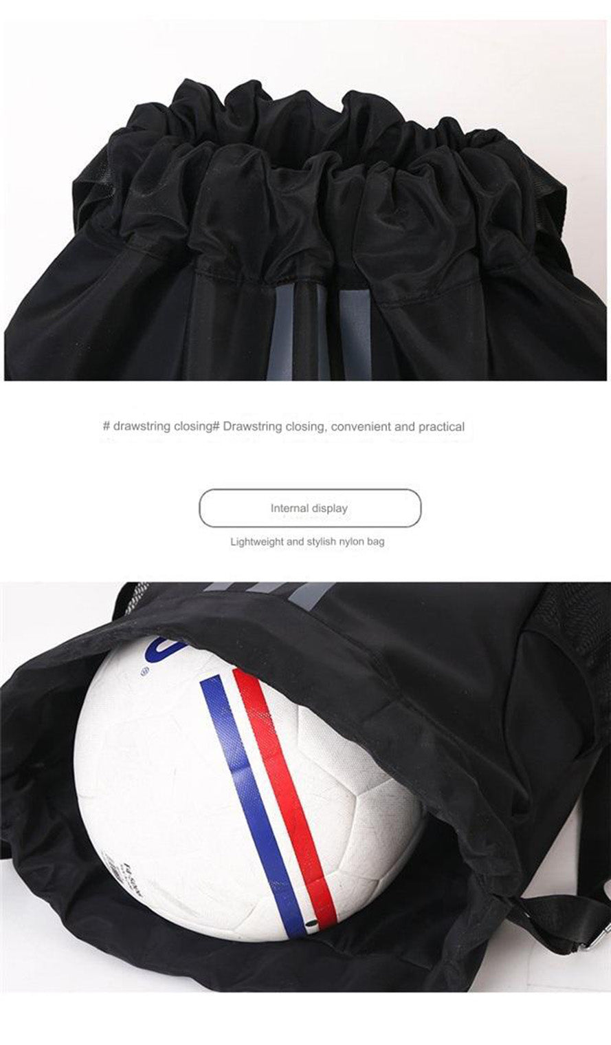 Portable Basketball Backpack Football Soccer Volleyball Ball Storage Bag Outdoor Traveling Gym