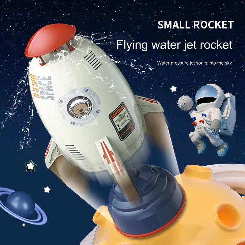 Rocket Launcher Toys Outdoor Rocket Water Pressure Lift Sprinkler Toy Fun Interaction In Garden Lawn Water Spray Toys