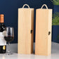 Single Bottle Wood Wine Box Carrier Crate Case Best Gift Decor