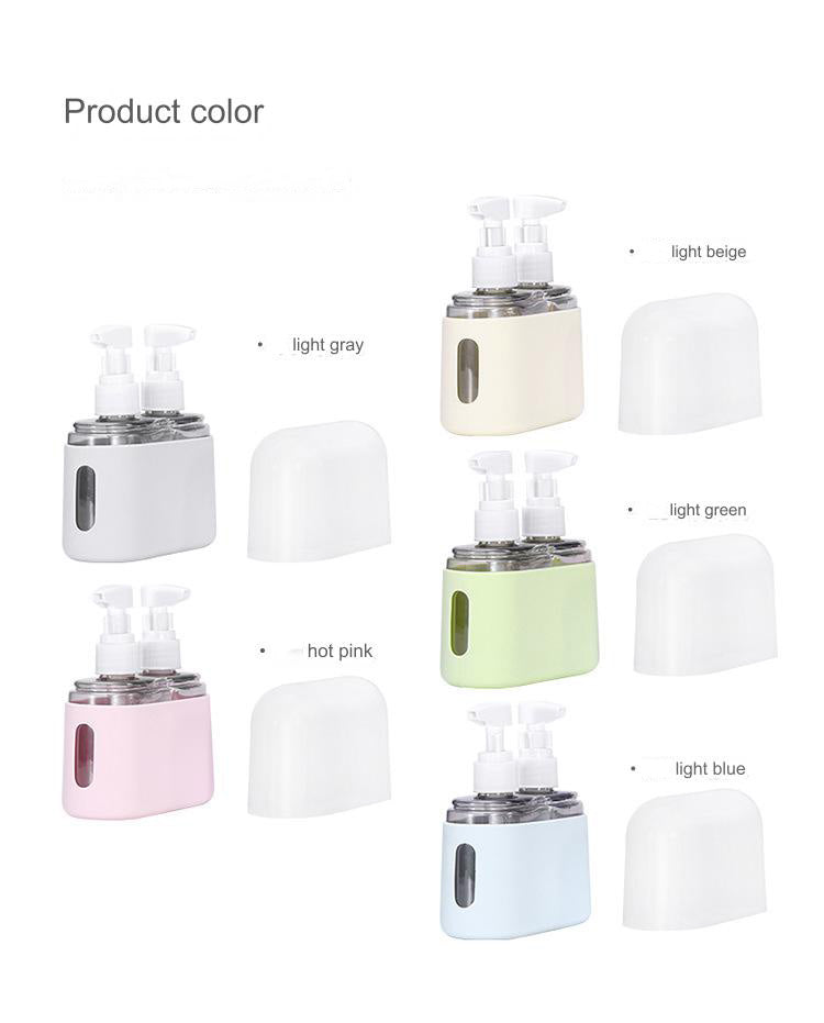 Bottle travel sub-bottle four-in-one set spray bottle emulsion bottle portable empty bottle ultra-fine fog Facial