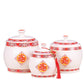 ceramic rice jar household kitchen with lid rice bucket sealed jar storage jar moisture-proof and insect-proof rice jar
