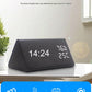 Wooden LED Alarm Clock Voice Control Humidity Temperature Display Digital Clock Home Electronic Thermometer Modern Bed