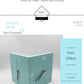 Ins Wind Corner Clock Double-Sided Wall Clock Living Room Creative Simple Modern Two-Sided Wall Clock Free Hole Fashion
