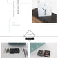 Ins Wind Corner Clock Double-Sided Wall Clock Living Room Creative Simple Modern Two-Sided Wall Clock Free Hole Fashion