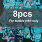 Super Bubble Machine Toy 64-Hole Automatic Gatling Handheld Bubble Gun Automatic Electric Bubble Maker Indoor Outdoor