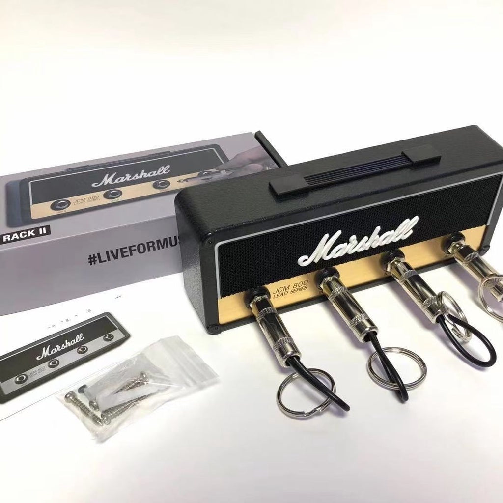 Copy of Copy of Key Holder Storage Rack for Marshall Guitar Pluginz Keychain Holder Electric Key Rack Home Improvement Vintage Amplifier