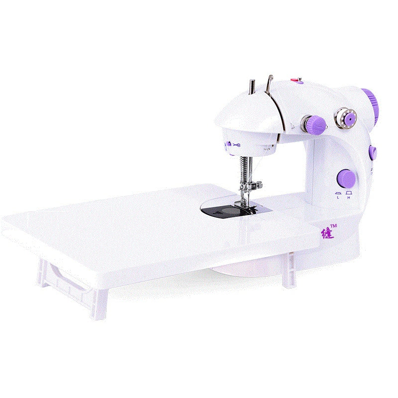 Sewing Machine can power by battery, can add-on Extension Board