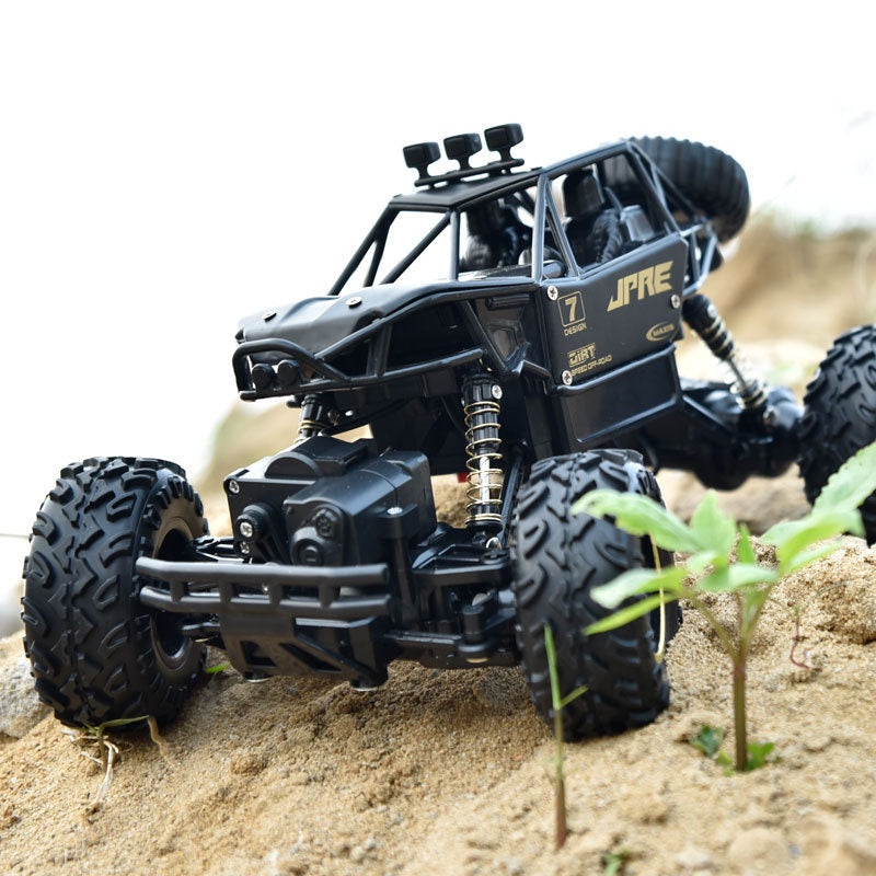 RC Drift Monster Truck Remote Control Toy Rock Crawler Rechargeable 4WD 2.4G High-Speed Big Monster Truck Off-road Kids