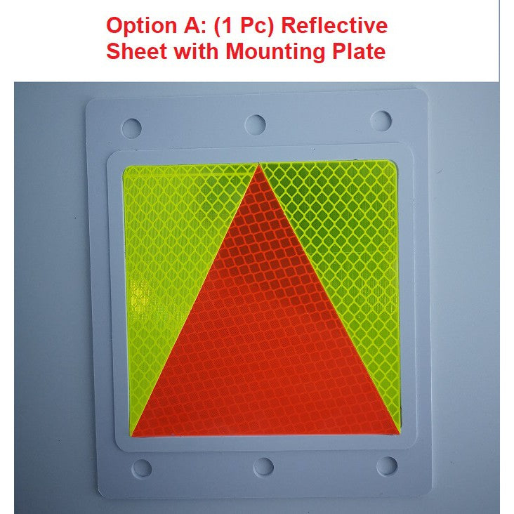 Probation P Plate or DIY reflective sheet for new drivers