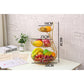 3 Tiers Golden Fruit Storage Baskets Nordic Tier Gold Vegetables Kitchen Organizer Fruit Basket Living Room Home Rack