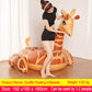 Giraffe Floating Inflatable Giraffe Pool Float For Kids Adult Float Raft Water Floating Boat Ride-On Swimming Ring Toys