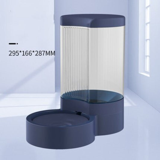4L Pet Drinker Pet Water Dispenser Large Capacity Cat and Dog Drinking Bowl Anti-Slip Container Automatic Water Supplier