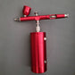 Auto Airbrush Kit Rechargeable Handheld Dual-Action Mini Air Compressor Airbrush Set with 0.4mm Nozzles, Portable