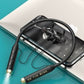 TWS Wireless Bluetooth Earphone Endurance Sports Headphones Stereo Bass Neckband Power LED Display Headset TF Card