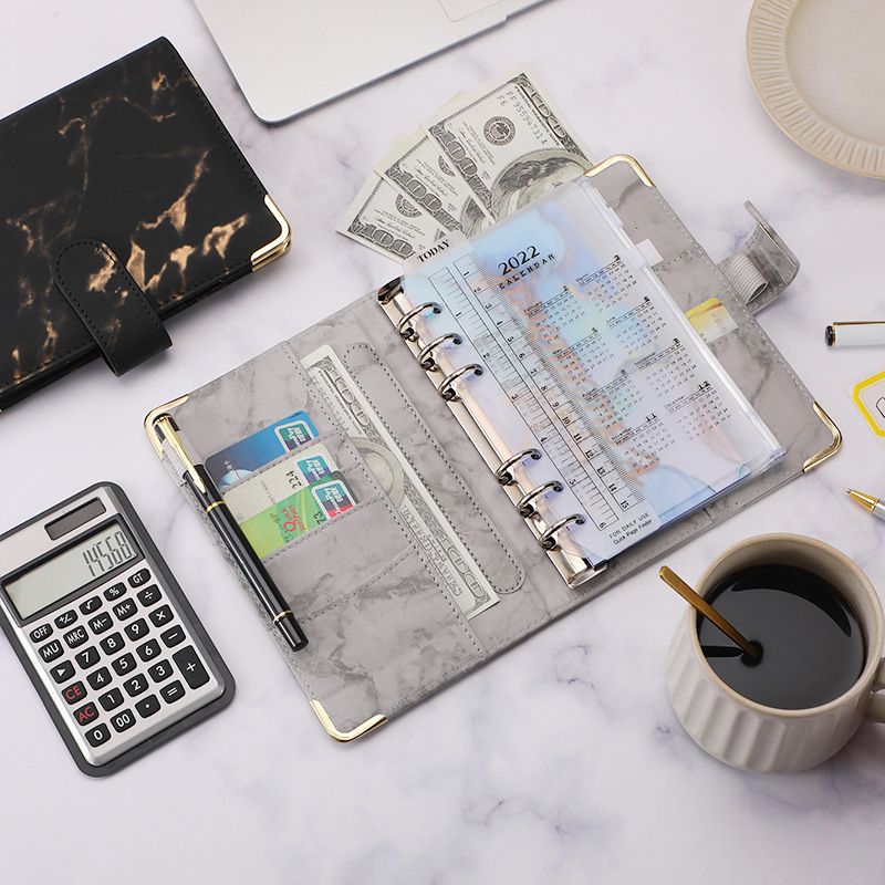 28Pcs Money Budget Planner Binder with Zipper Envelopes, Cash Envelopes for Budgeting, Money Organizer for A6 Cash Budget Binder