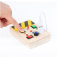 Treeyear LED Light Switch Toys for Toddlers Montessori Busy Board Button Switch Toy Light Up Activity Board Sensory