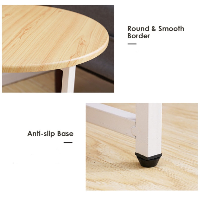 Sofa Side Table Modern Minimalist Corner Table Bedside Small Table Shelf Nordic Round Modern Simple Stylish Coffee Table