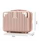 14 inch make up bag mini suitcase hand carry luggage, cosmetic bag, anti-scratch with large capacity makeup pouch