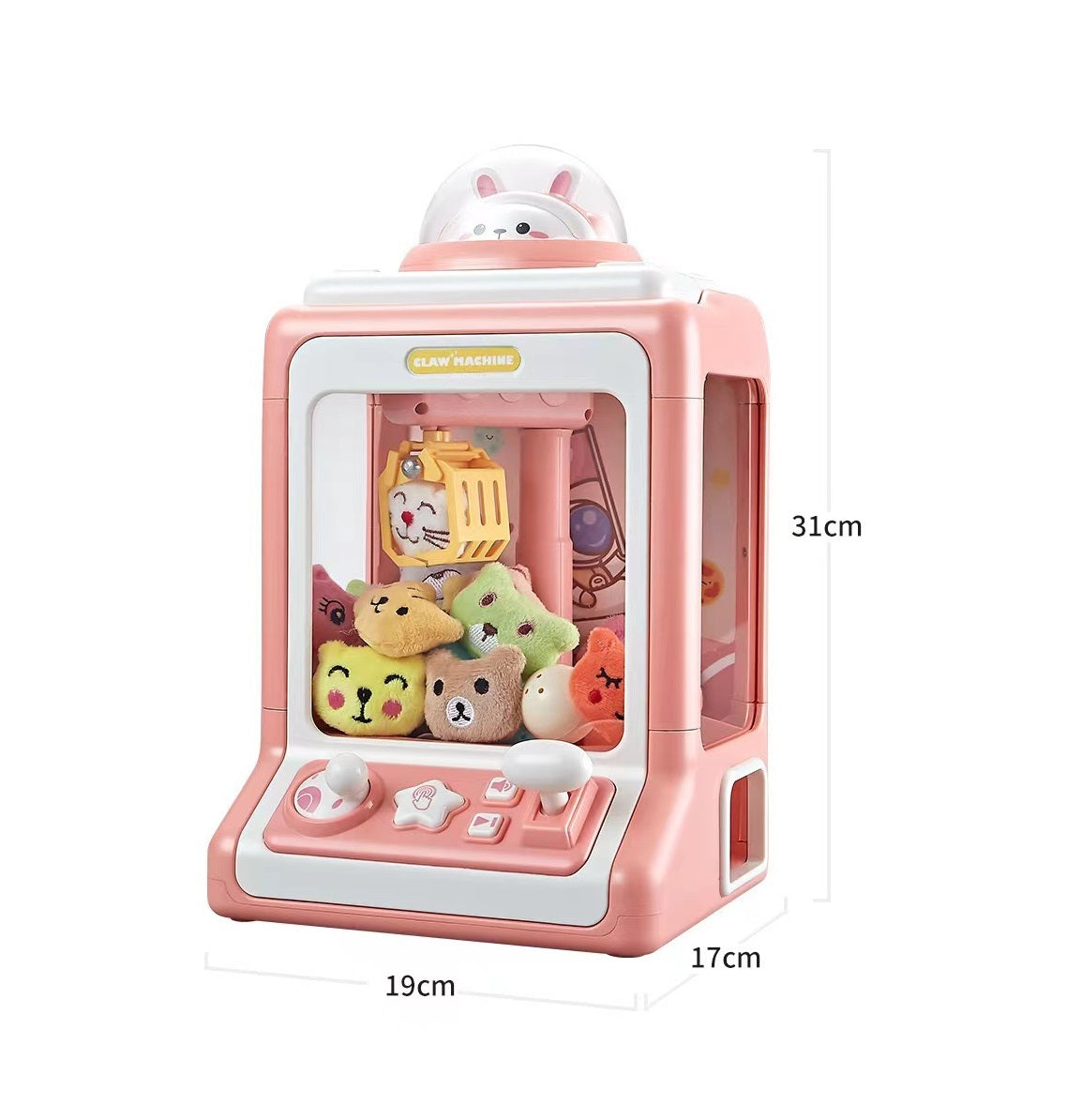 Catcher Claw Machine Ironman Toy Mini Doll Candy Grabber Children Kids Gift