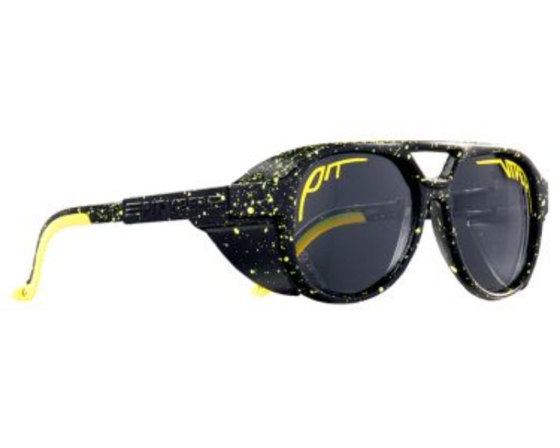 New Pit Viper Sunglasses Pilot Punk Style Polarized Mirror UV400 Goggle Oval Flat Top Colorful Driving Shades Eyewear