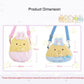 Sumikko Gurashi Fantasy Garden Plush Shoulder Bag Cartoon Sling Bag Girls Birthday Christmas Gift