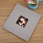 Copy of Copy of Linen Photo Album Self-Adhesive Scrapbook DIY Memory Photo Album Birthday Gift Wedding Anniversary Photo Album-Gray